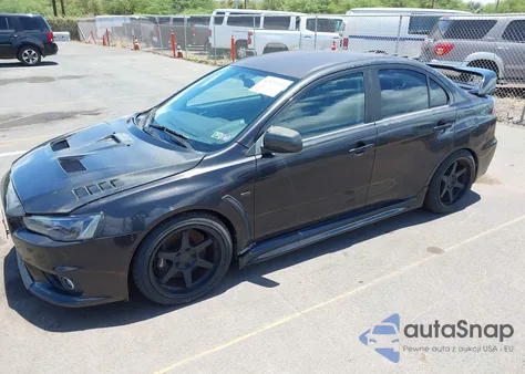 2010 Mitsubishi Lancer Evolution Se из США, поврежденный, VIN JA32W6FV8AU033849